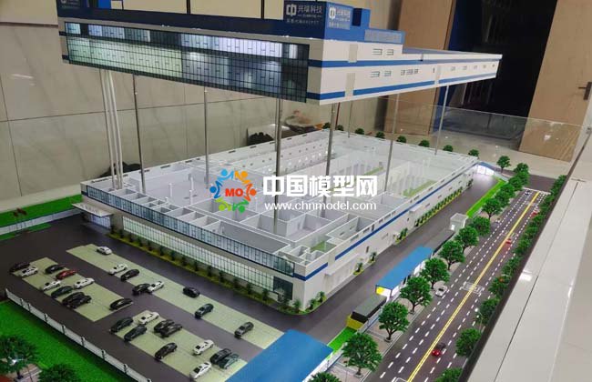 企業(yè)工廠升降沙盤模型