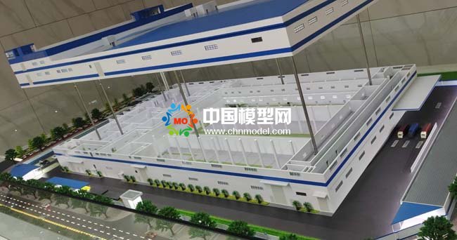 企業(yè)工廠升降沙盤模型