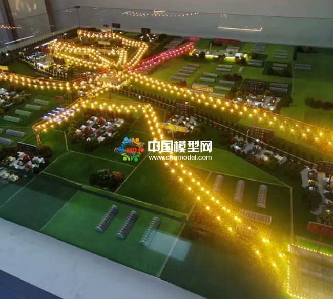 鄉(xiāng)村電網(wǎng)規(guī)劃沙盤模型