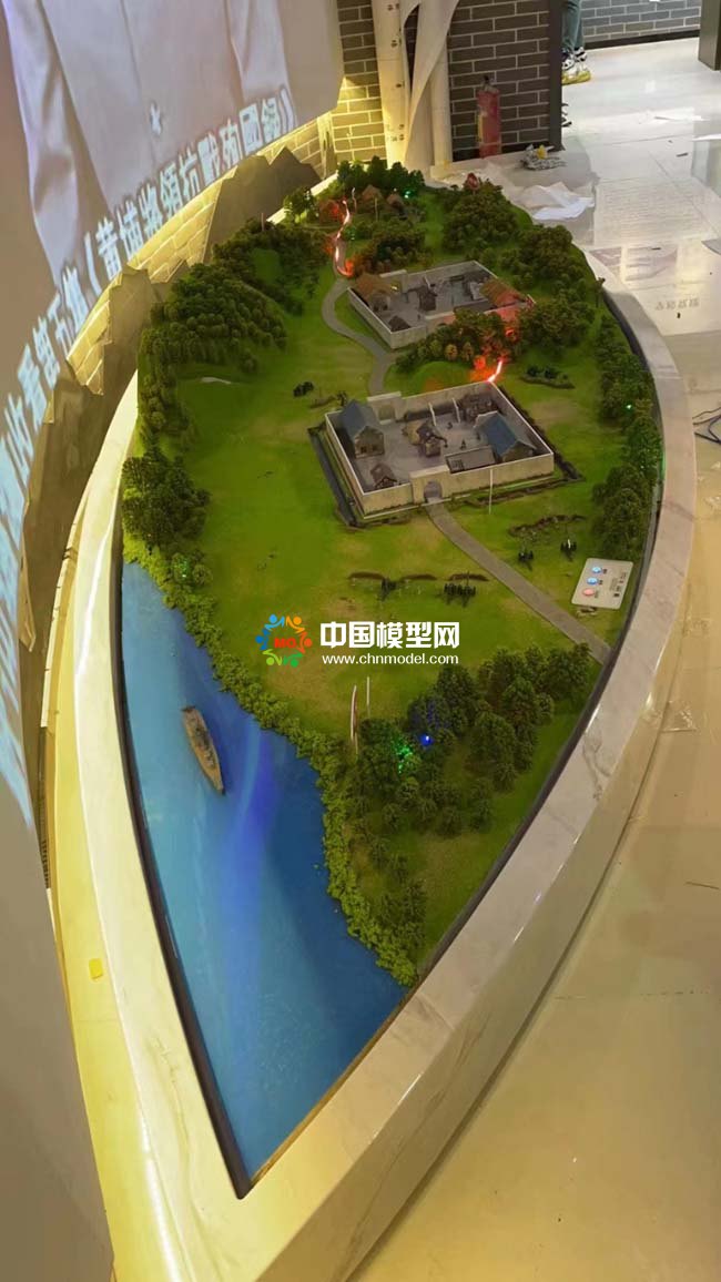 黃埔將領(lǐng)抗日沙盤模型