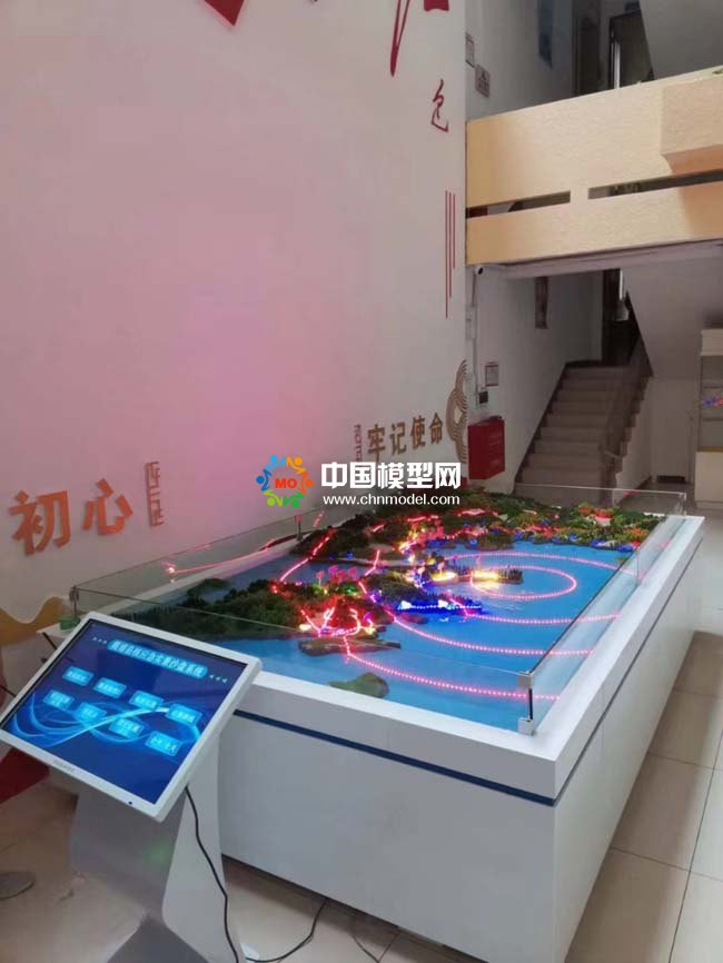 核應(yīng)急預(yù)案沙盤(pán)模型