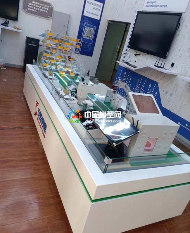 智能工業(yè)安全態(tài)勢(shì)感知平臺(tái)沙盤模型