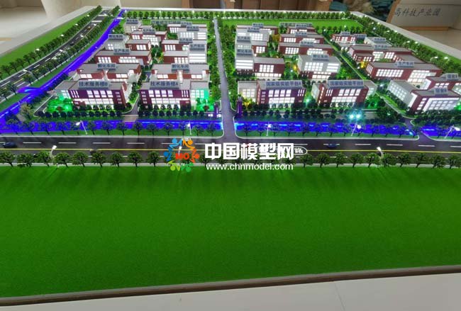 國(guó)家級(jí)實(shí)驗(yàn)平臺(tái)產(chǎn)業(yè)孵化園沙盤模型