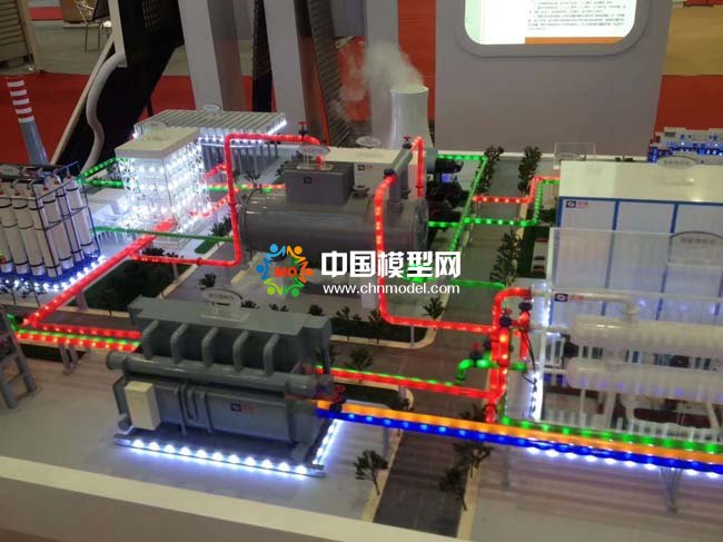 熱電冷節(jié)能循環(huán)系統(tǒng)沙盤模型