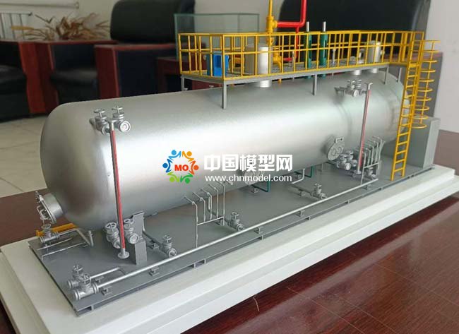 臥式儲(chǔ)罐模型