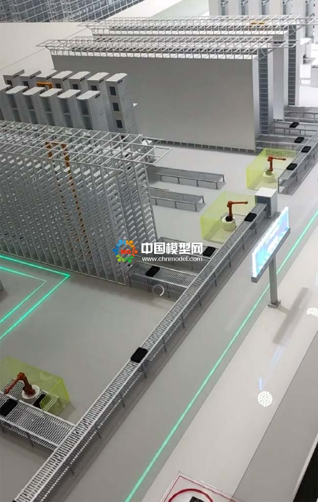 鋰電池智能裝備沙盤模型