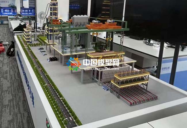 極數(shù)煉鋼智能化轉(zhuǎn)型解決方案沙盤(pán)模型