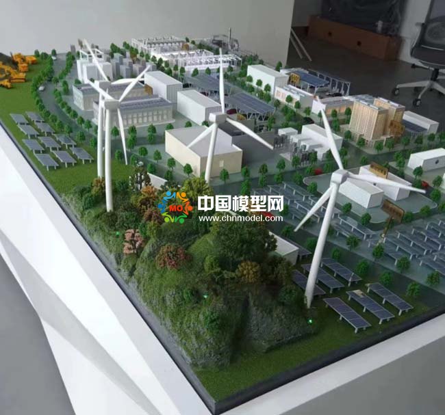 光儲(chǔ)融合沙盤模型