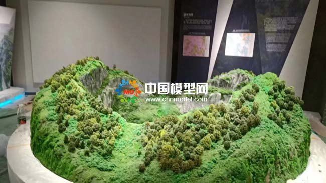天坑沙盤(pán)模型