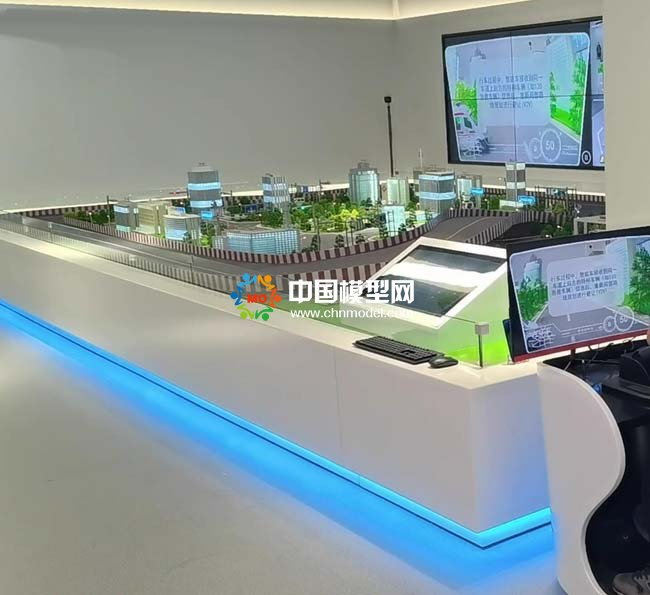 智慧交通模擬駕駛場(chǎng)景沙盤模型