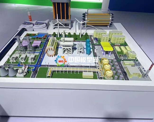電解水制氫綠色氫源沙盤(pán)模型