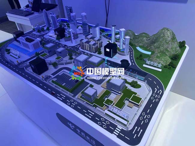 城市安全運行監(jiān)測與管理平臺沙盤模型