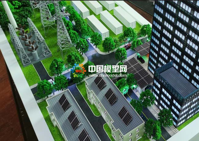 儲能產業(yè)沙盤模型設計與制作