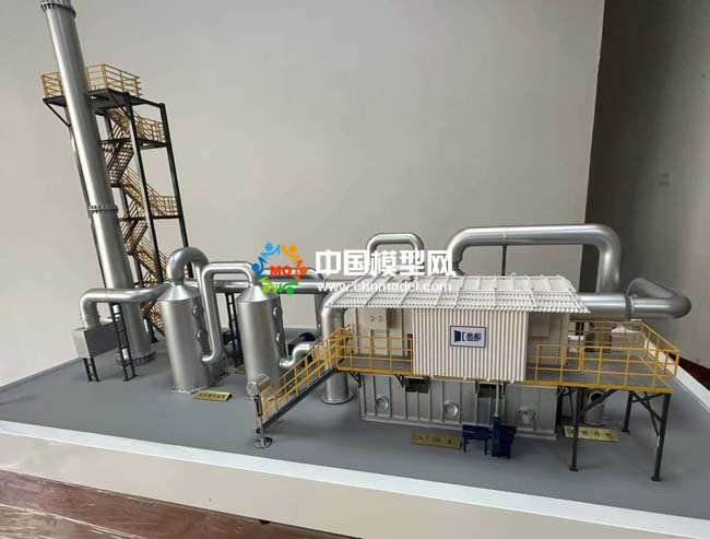 工業(yè)生產(chǎn)環(huán)境空氣系統(tǒng)解決方案沙盤模型