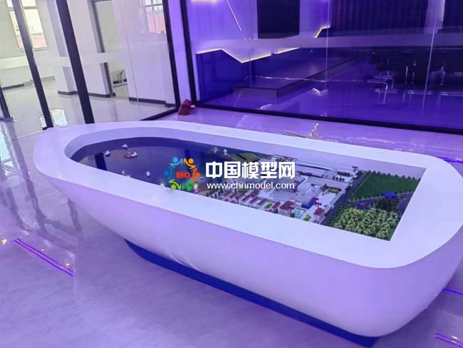 水產(chǎn)育苗場(chǎng)沙盤模型