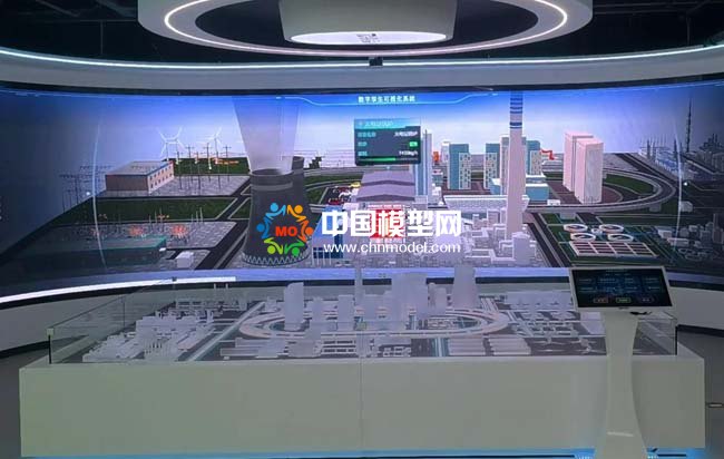 工控安全數(shù)字孿生平臺(tái)沙盤(pán)模型