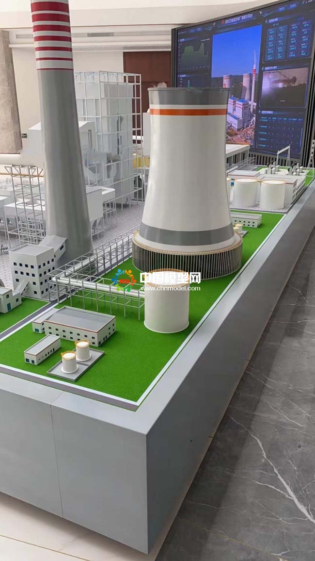 超臨界火力發(fā)電機組沙盤模型