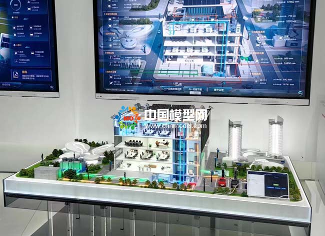 智慧園區(qū)設(shè)施管理沙盤(pán)模型