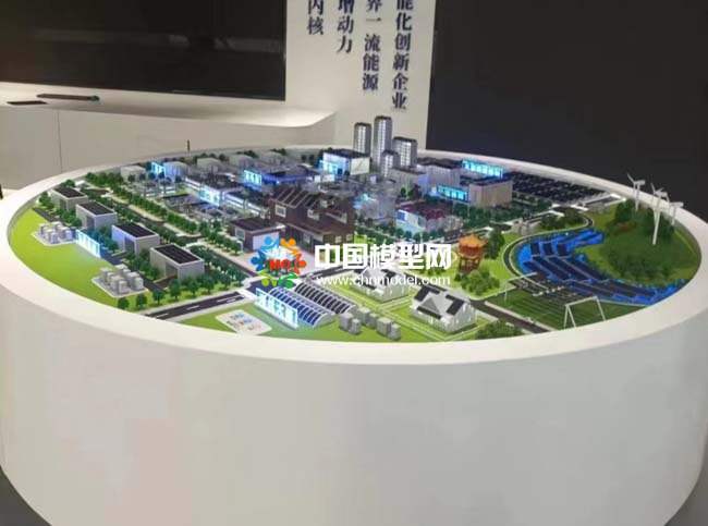 光伏太陽能全場景沙盤模型