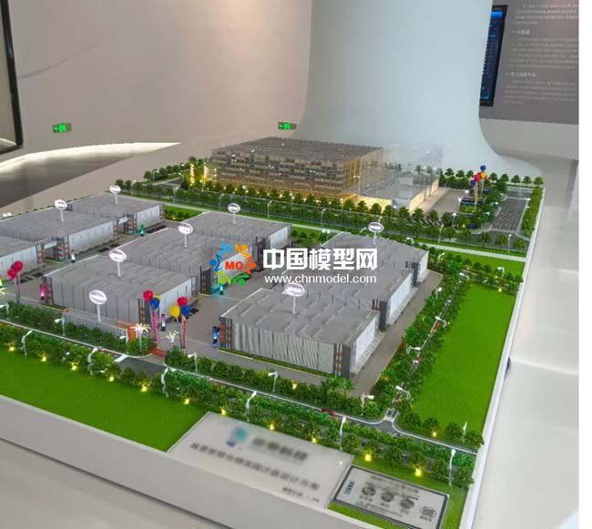 智慧倉(cāng)物流園沙盤(pán)模型