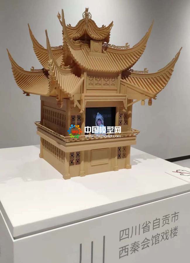 會(huì)館戲樓建筑模型