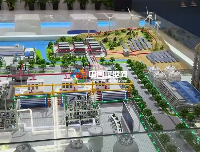 可再生能源制氫沙盤模型