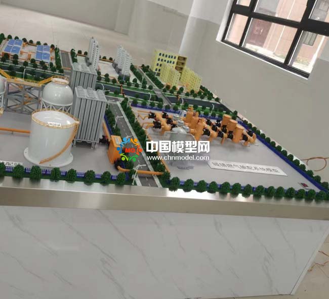 城鎮(zhèn)燃氣輸配系統(tǒng)沙盤模型