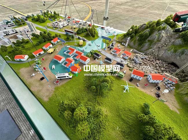 全國(guó)應(yīng)急通信演練沙盤(pán)模型