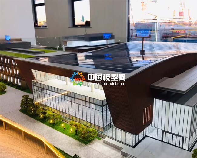 清華大學(xué)通州金融發(fā)展與人才培養(yǎng)基地沙盤(pán)模型