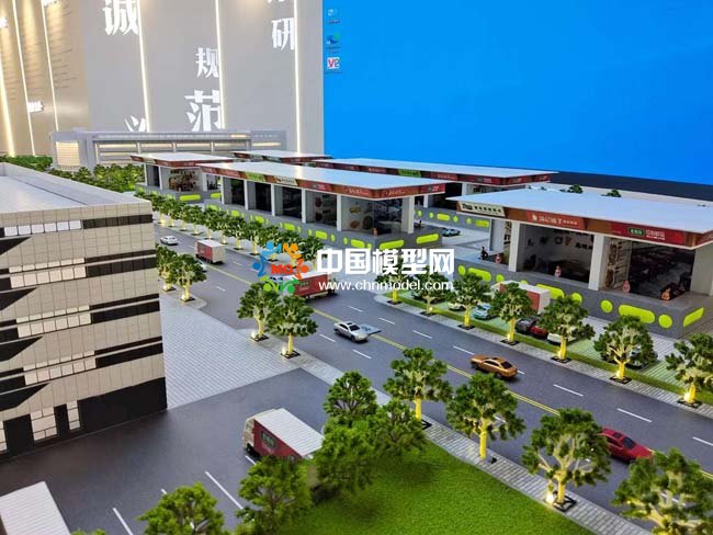 現(xiàn)代化農(nóng)產(chǎn)品深加工企業(yè)沙盤模型