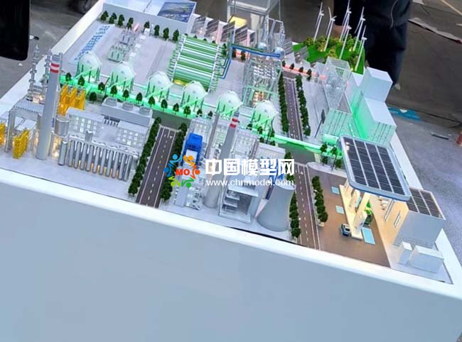 制氫技術(shù)氫能應用場景沙盤模型