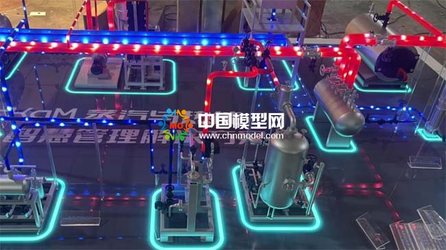 蒸汽與熱能智慧管理沙盤(pán)模型