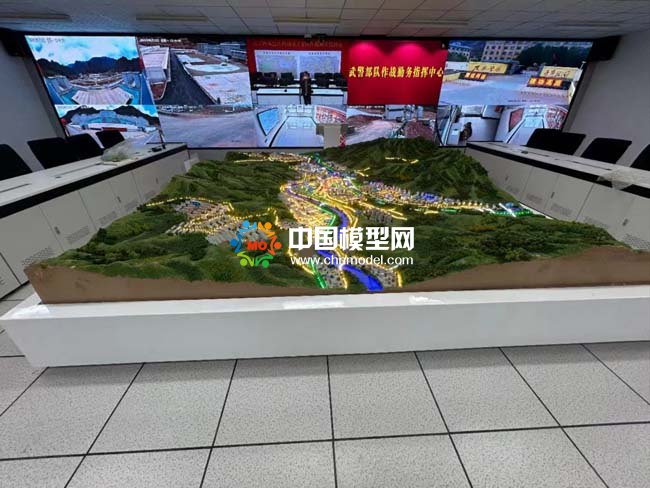 武警部隊(duì)作戰(zhàn)勤務(wù)指揮沙盤模型