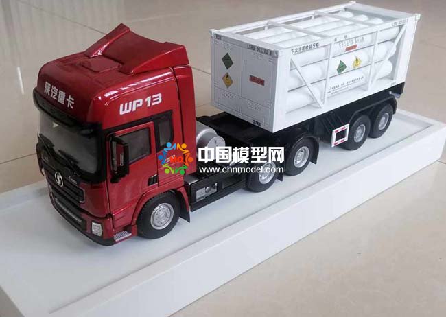 電子工業(yè)氣體運(yùn)輸車模型