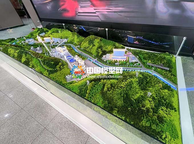 曙光煤礦沙盤模型