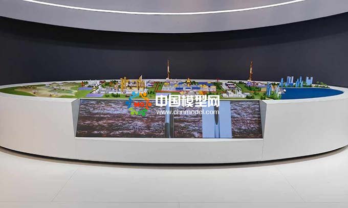 油田環(huán)保安全監(jiān)測(cè)預(yù)警沙盤(pán)模型