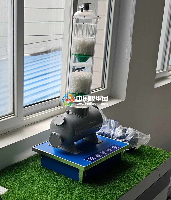 回收塔模型，立式多級泵模型