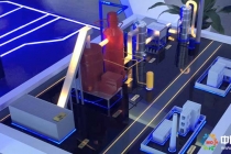 航天清源垃圾焚燒飛灰等離子熔融處置系統(tǒng)模型