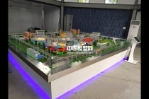 AI智慧園區(qū)沙盤(pán)模型