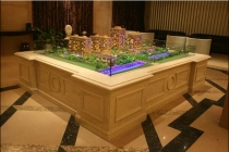 房地產(chǎn)沙盤模型對顏色表現(xiàn)要求加高，工藝決定效