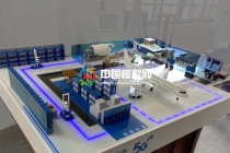 智慧機(jī)務(wù)檢修中臺沙盤模型