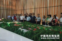 新建京張鐵路沙盤模型，有砟軌道標(biāo)準(zhǔn)高速鐵路