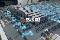 智能汽車(chē)生產(chǎn)線沙盤(pán)模型，智慧物流沙盤(pán)模型