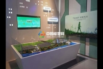 風(fēng)能供電，太陽能供電供熱沙盤模型