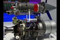 中國航發(fā)AEP60E航空發(fā)動機模型