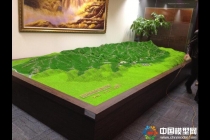 原始恐龍時代場景模型，流村菩薩鹿地形沙盤模型