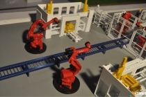 昆山諾克展示模型?，柯馬工業(yè)機(jī)器人模型?