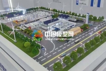 制氫加氫站沙盤模型