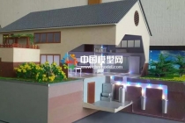 空氣能地暖系統(tǒng)沙盤(pán)模型