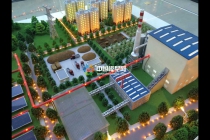工業(yè)展示沙盤模型，企業(yè)展廳沙盤模型